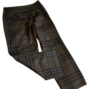 Sanctuary Brown Black Plaid Stretch Leggings Jeggings Pants Dark Academia